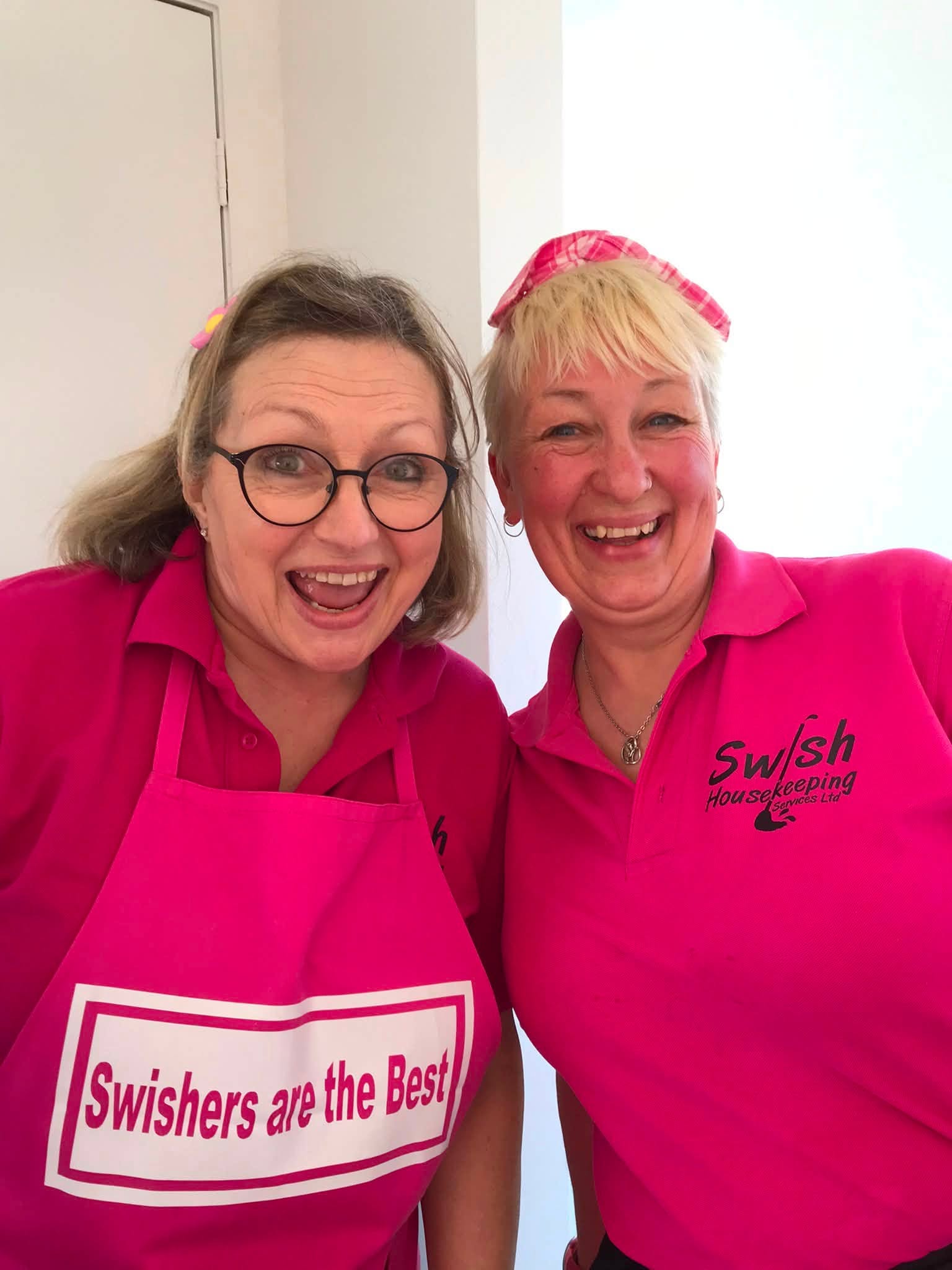 Swish Housekeeping team members together